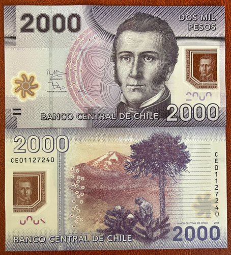Chile 2013 clp 2000 - chile,
