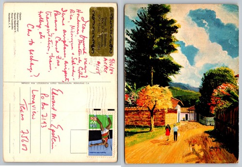 Vintage ojojona honduras art - vintage,