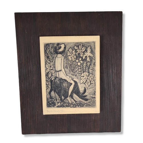 Manuel rodriguez etching - manuel,